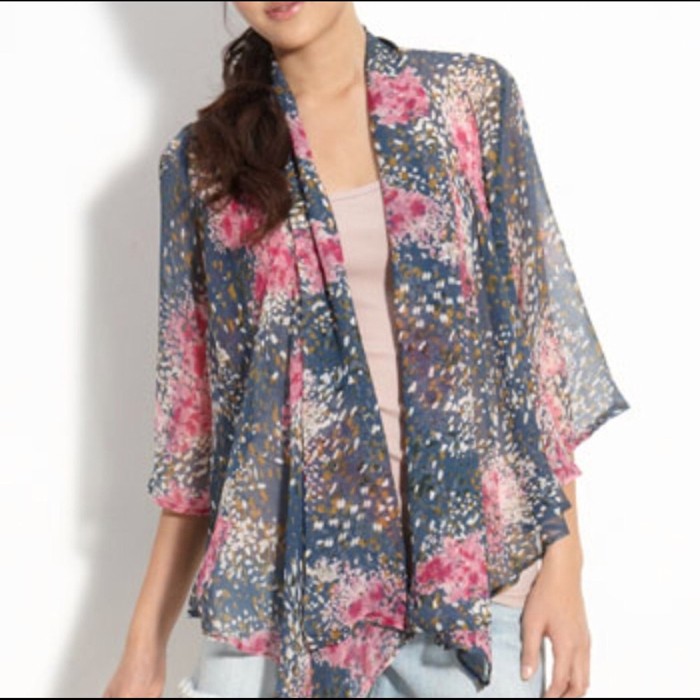 Floral kimono